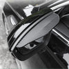 Carbon Fiber Style Car Mirror Rain Guards (Pair)