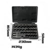 32-Piece Broken Bolt & Screw Extractor Set