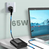 65W USB-C Laptop Charger for Dell Latitude, XPS, and Chromebook