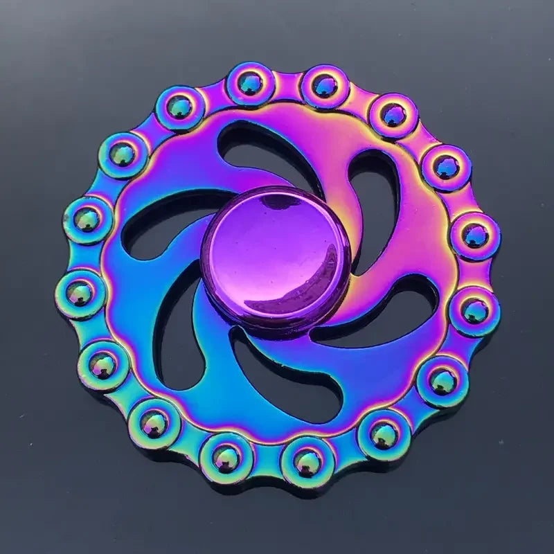 Colorful Zinc Alloy Fidget Spinner