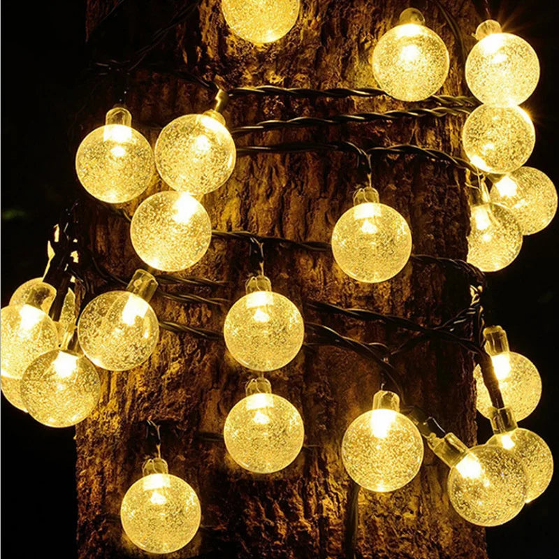Solar LED Lichterkette für Garten