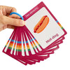 French Vocabulary Flashcards for Kids - Food, Animals, Fruits & Body Parts