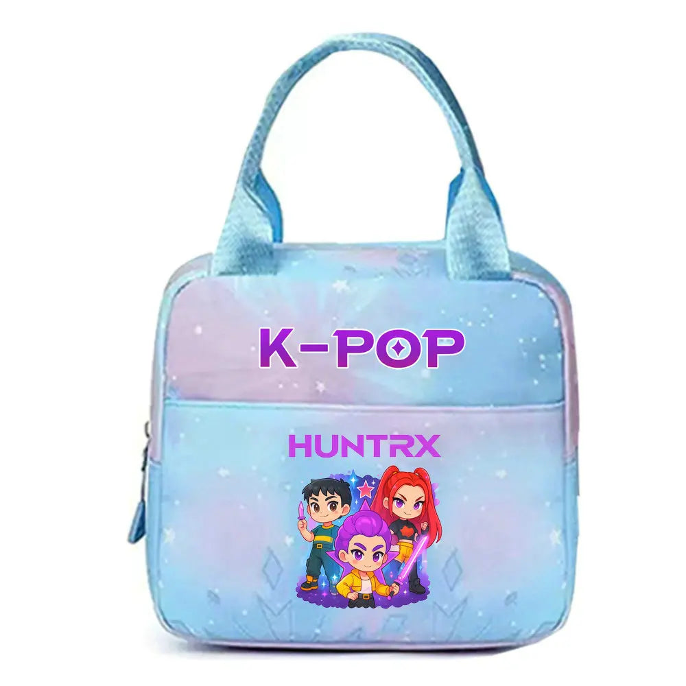 KPop Demon Hunters Insulated Lunch Bag with Shoulder Strap
