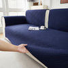 Geometric Quilted Sofa Cover – Soft, Stretchable Protection for Any Seat