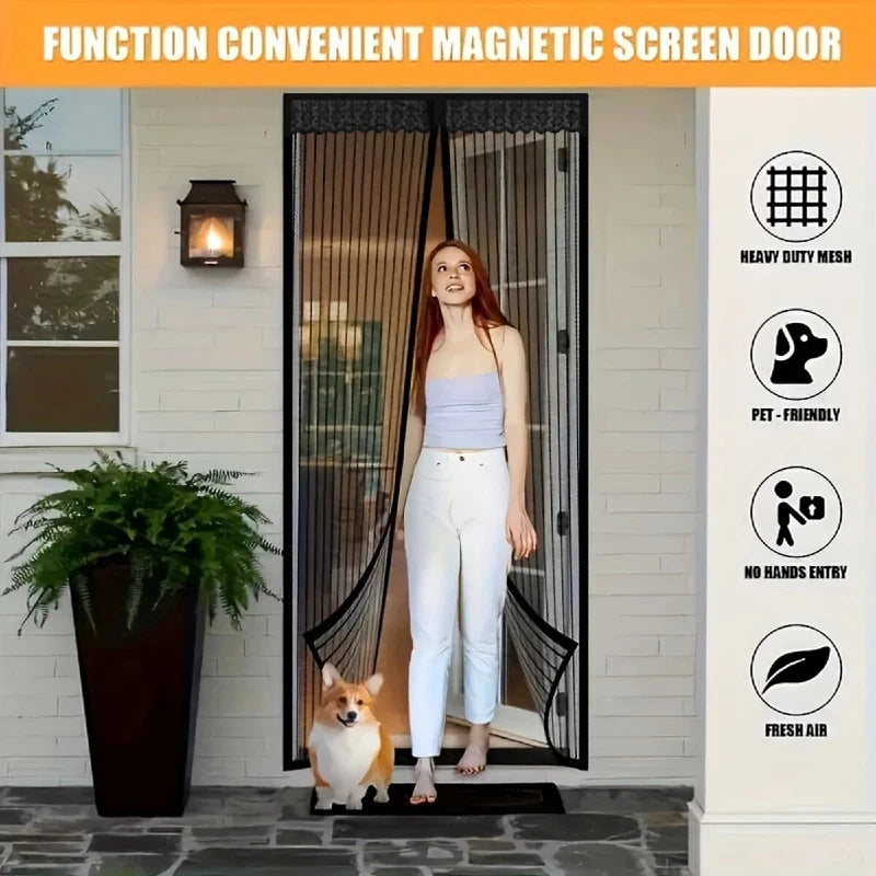 Malla Magnética Automática para Puerta