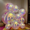 4D Rainbow Holographic Foil Balloon