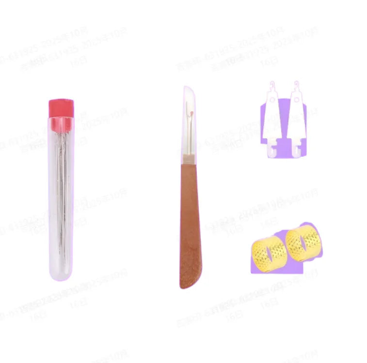 Complete Hand Sewing Tool Kit with Large-Eye Needles
