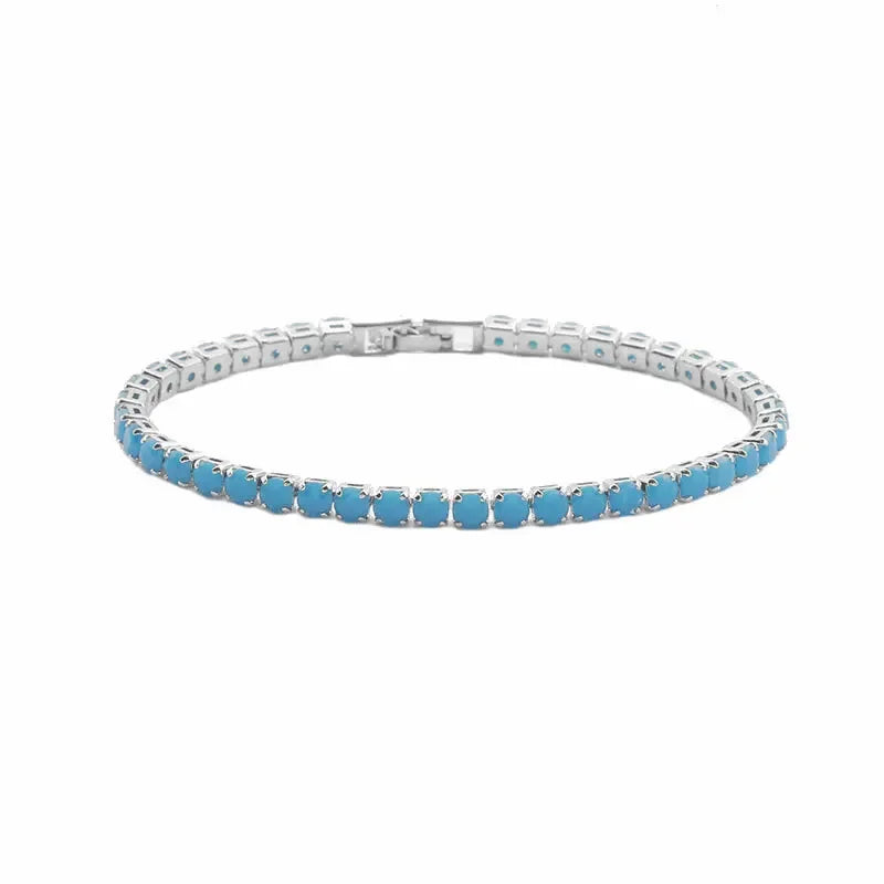 Elegante Tennisarmband mit Zirkonia