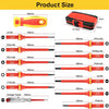 Insulated 1000V Magnetic Screwdriver Set for Electricians
