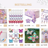 Watercolor Butterfly Party Tablecloth