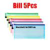 Clear Waterproof Zipper Document Organizer