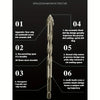 7-Piece Carbide Tile & Glass Drill Bit Set