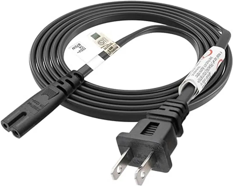 2-Prong US Power Cord (1.5m, AC 250V/10A)