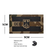 Luminous Reflective German Eagle Patch with Hook-and-Loop Backing