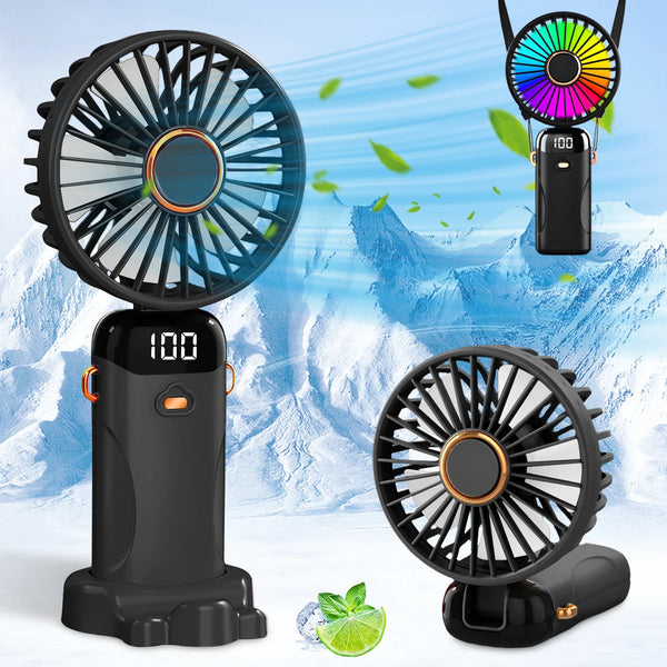 Foldable USB Rechargeable Handheld Fan