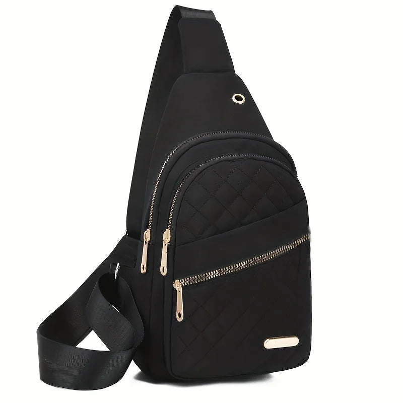 Quilted Crossbody Sling Bag for Women