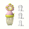 Dinosaur Push-Type Silicone Fruit Feeder for Babies & Toddlers