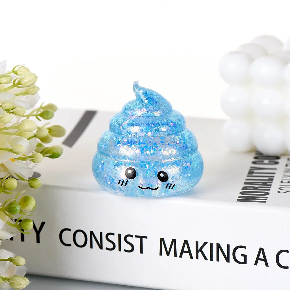 أدوات ضغط (Squishy) ومُهدئات للتوتر لامعة