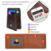 Carbon Fiber RFID Blocking Bifold Wallet for Men