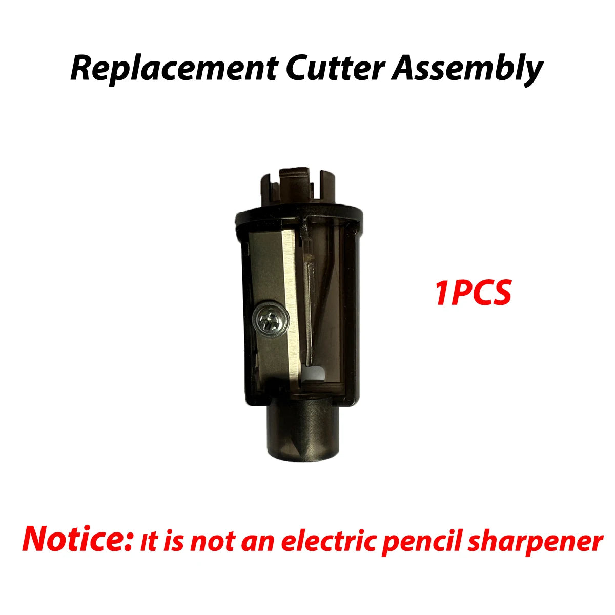 Conjunto de cuchilla de reemplazo para un esmerilador de lápiz eléctrico de escritorio, 1 pieza.