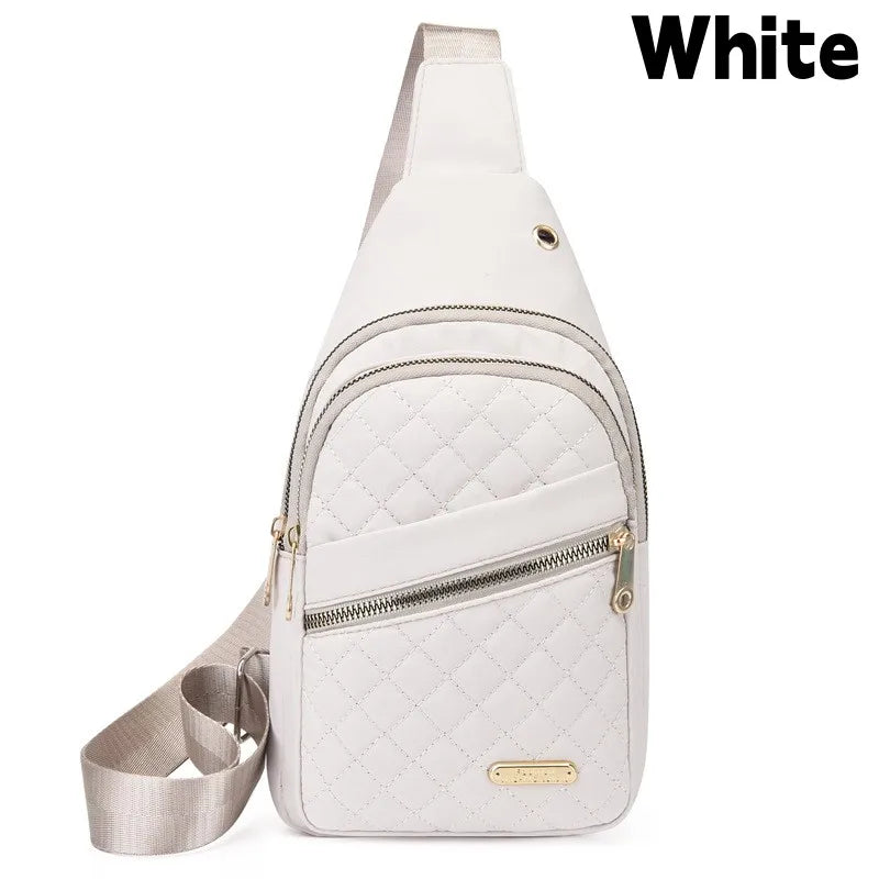 Women's Waterproof Sling Crossbody Bag with Adjustable Strap
