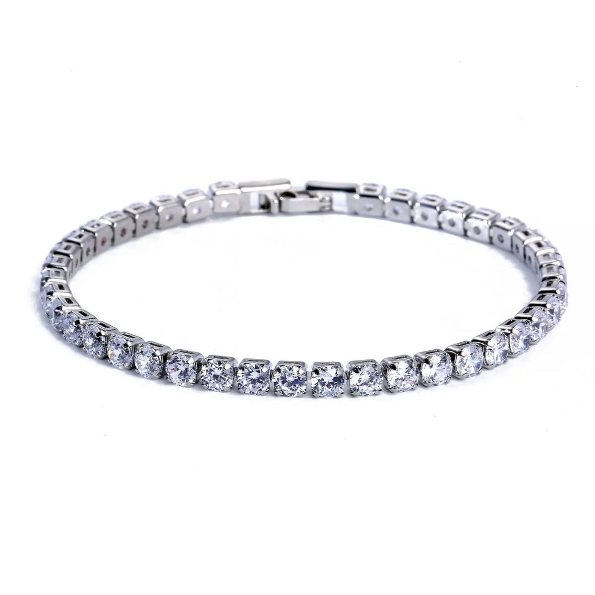Elegant Cubic Zirconia Tennis Bracelet