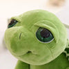Adorable Big-Eye Green Turtle Plush Toy – Soft 20cm
