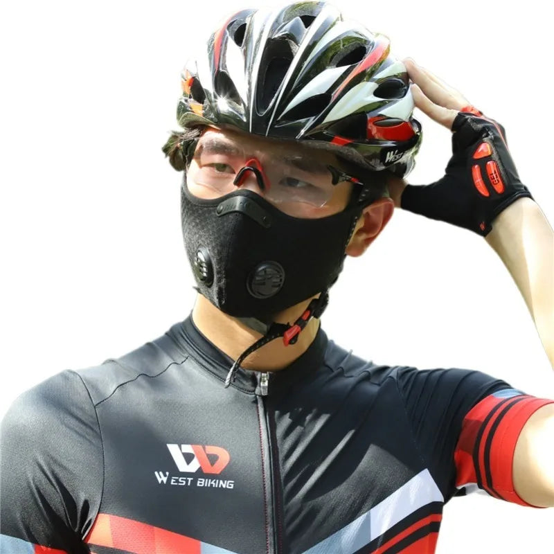 Aktivkohle-Fahrradmaske