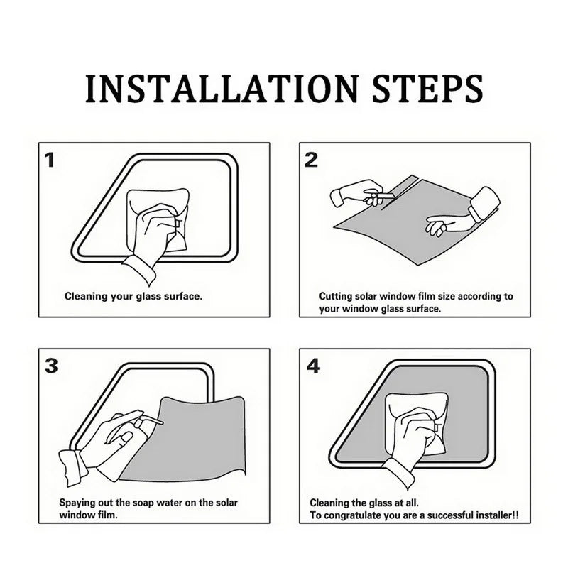 Reflective Silver Window Film for Privacy and Heat Reduction