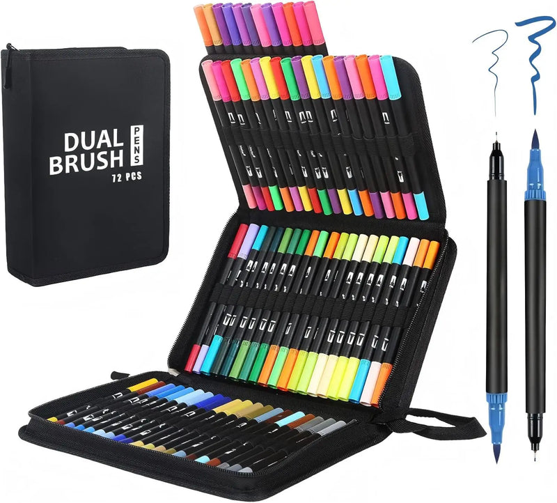 Dual-Tip Art Marker Set