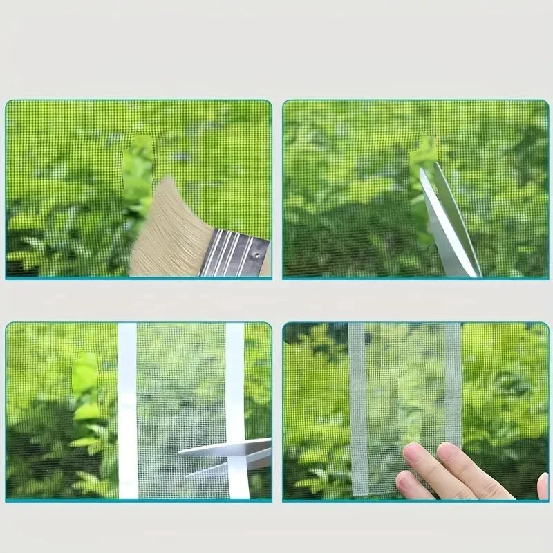Self-Adhesive Screen Repair Tape for Windows and Doors