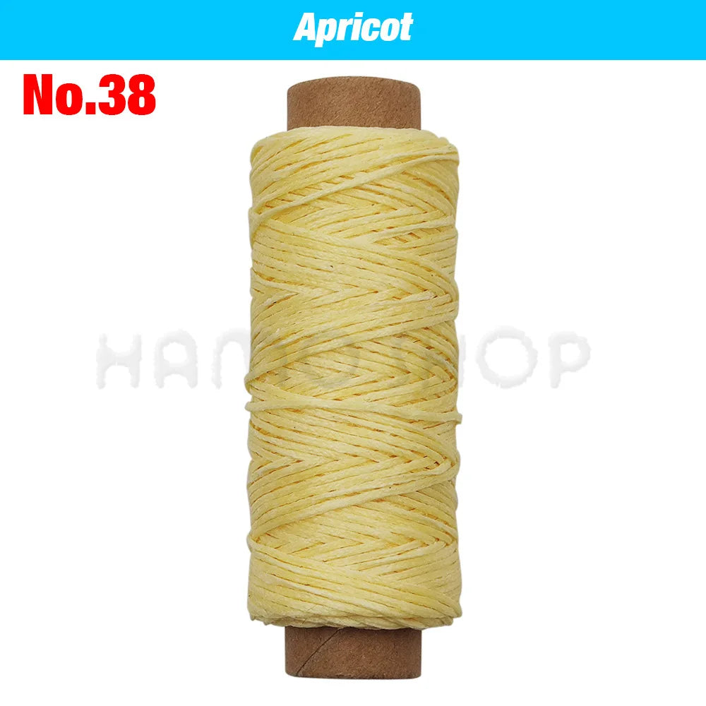 Flat Waxed Polyester Thread for Leathercraft and Sewing