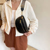 Leather Waist Bag with Adjustable Strap – Women's Crossbody Fanny Pack