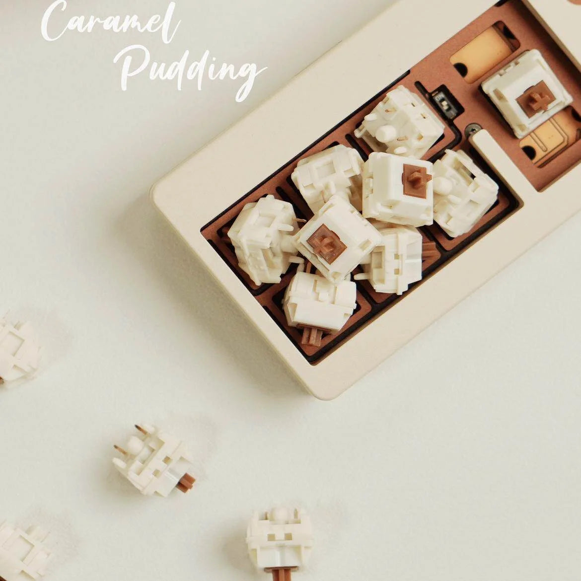 HMX Caramel Pudding V2 Linear Mechanical Switch