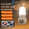 Smart Bulb Security Camera with Night Vision