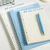 Macaron Detachable Spiral Notebook – 60 Sheets, A4/A5/B5
