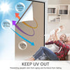 Silver Mirror One-Way Window Film