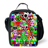 Cartable Enfant Cartoon Sprunki avec Pochette Avant