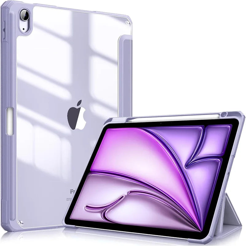 Shockproof iPad Case with Stand & Pencil Holder