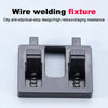 Dual-Clamp Soldering Wire Holder with Anti-Slip Grips
