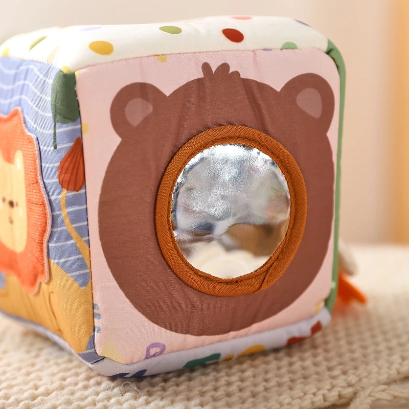 Montessori Sensory Tissue Box Toy with Soft Scarves