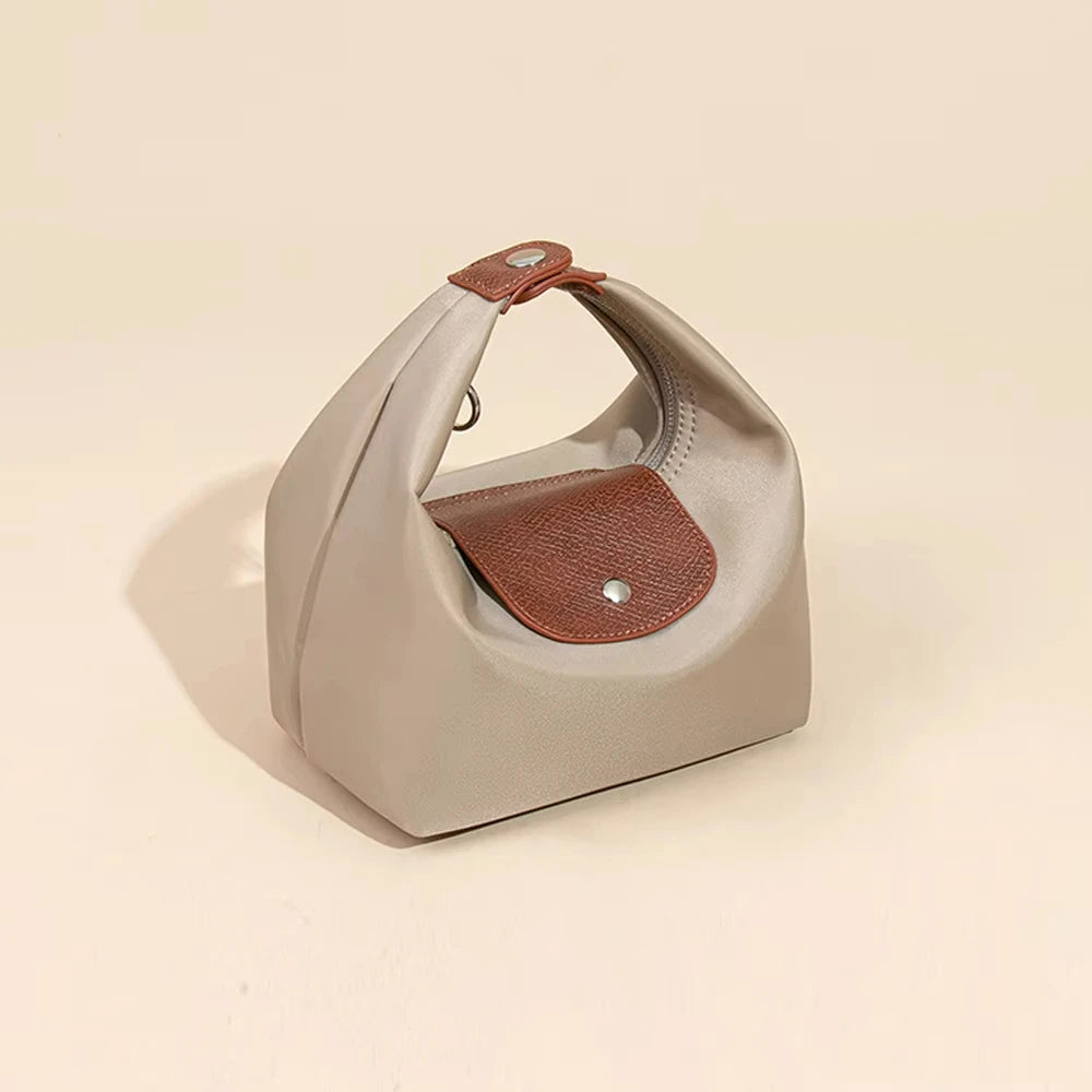 Waterproof Nylon Crossbody Bag with Two Detachable Straps