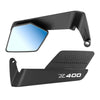Universal Motorcycle Side Mirrors with Adjustable Winglets