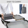 Foldable Travel Toiletry Bag – Large Capacity, Water-Resistant Oxford Organizer