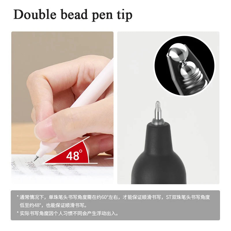 KACO POPUP Retractable Gel Pen – 0.5mm Smooth Writing, Quick-Dry Ink