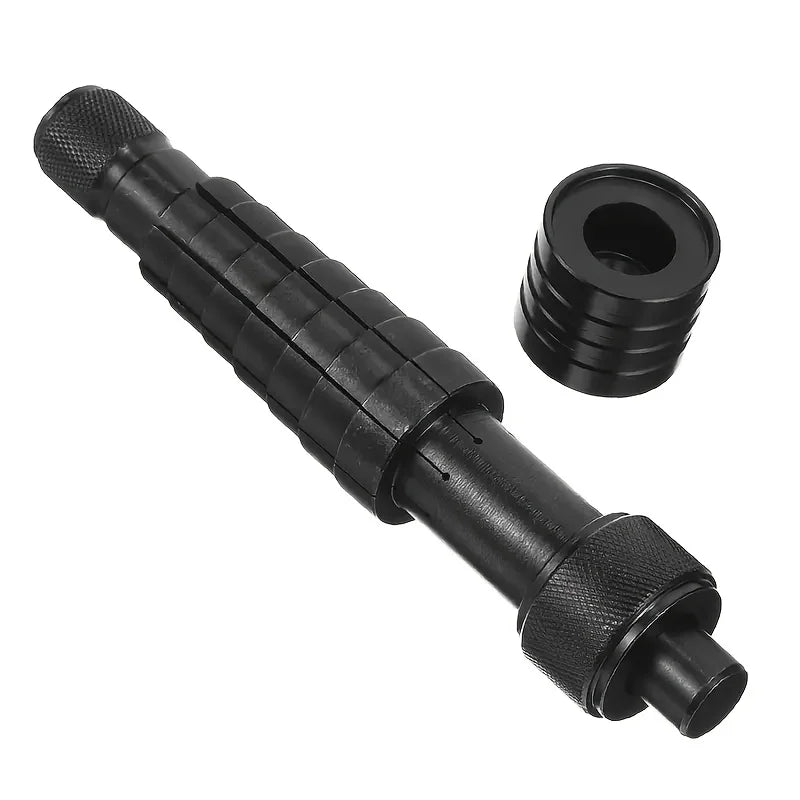 Black ring expander and sizing kit with hammer tool