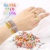 24-Color Glass Seed Beads Kit for Jewelry Making