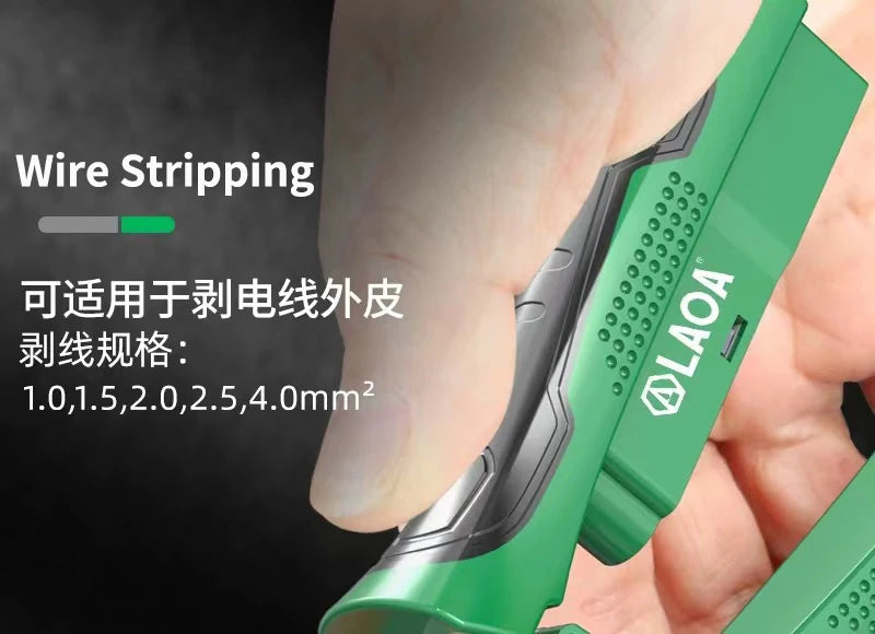 8-in-1 Multifunctional Wire Stripping Pliers with Electrical Test Function