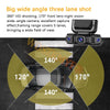 4-Channel 1080P Dash Cam with WiFi and 24H Parking Monitor