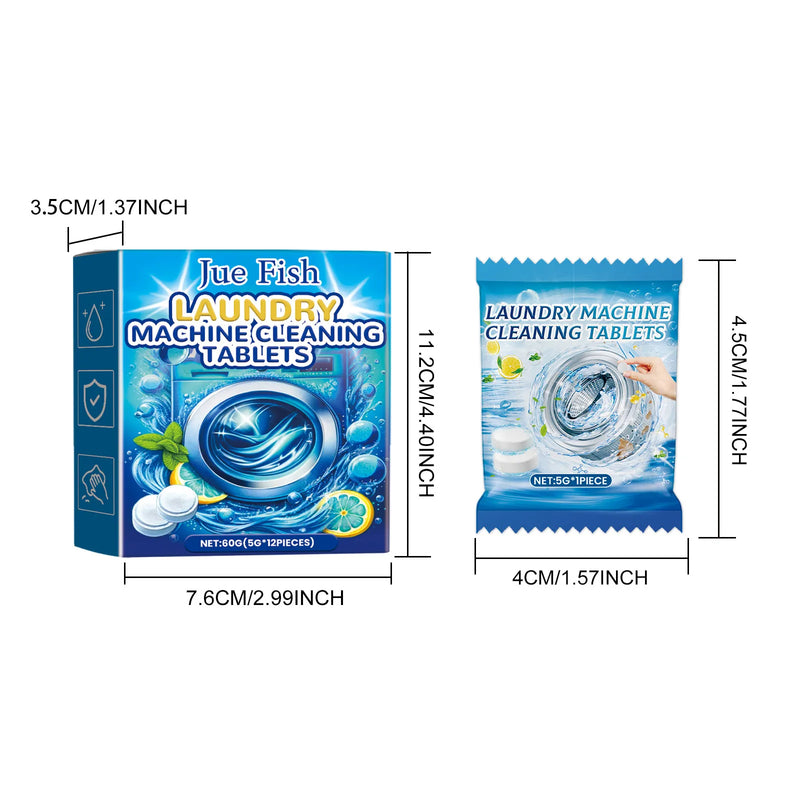 Brausetabletten für die Waschmaschine
